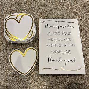79 heart cards for wedding advice